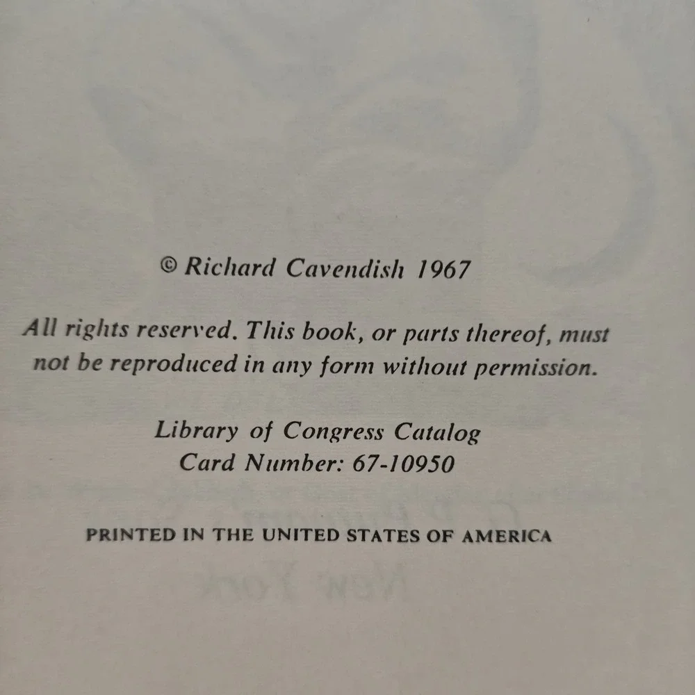 Vintage The Black Arts 1st American Ed 1967 Cavendish Occult Studies 60s